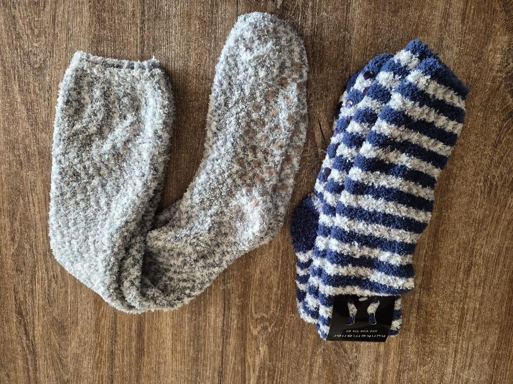 Hunkemoller dikke wintersokken - One size fits all - nieuw, Sokken en Kniesokken, Zwart, Nieuw, Overige maten