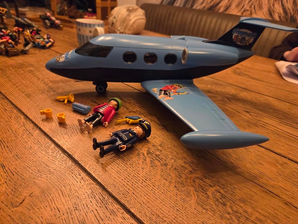 Playmobil Vliegtuig - Complete Set, Kinderen en Baby's, Speelgoed | Playmobil, Ophalen of Verzenden, Gebruikt, Complete set