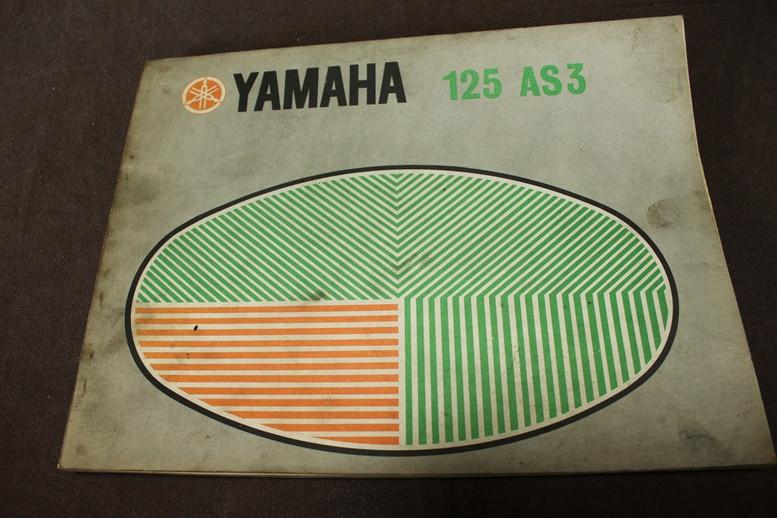 Yamaha AS3 125cc twin 1972 motorcycle service manual, Ophalen of Verzenden, Yamaha