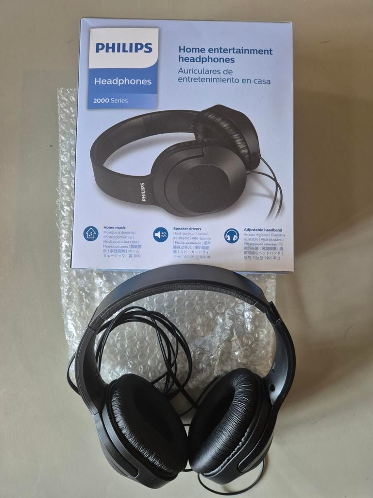 Philips Hoofdtelefoon - Zo goed als nieuw, Ophalen of Verzenden, Zo goed als nieuw, Over oor (circumaural), Philips