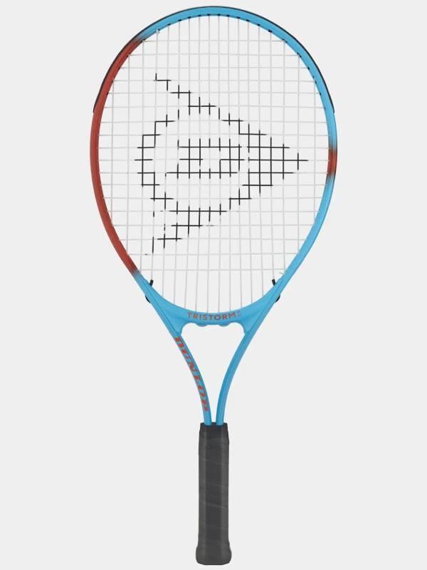 Dunlop Tristorm Junior 23 Tennisracket - Blauw/Rood, Sport en Fitness, Tennis, Nieuw, Racket, Dunlop, L00, Ophalen of Verzenden