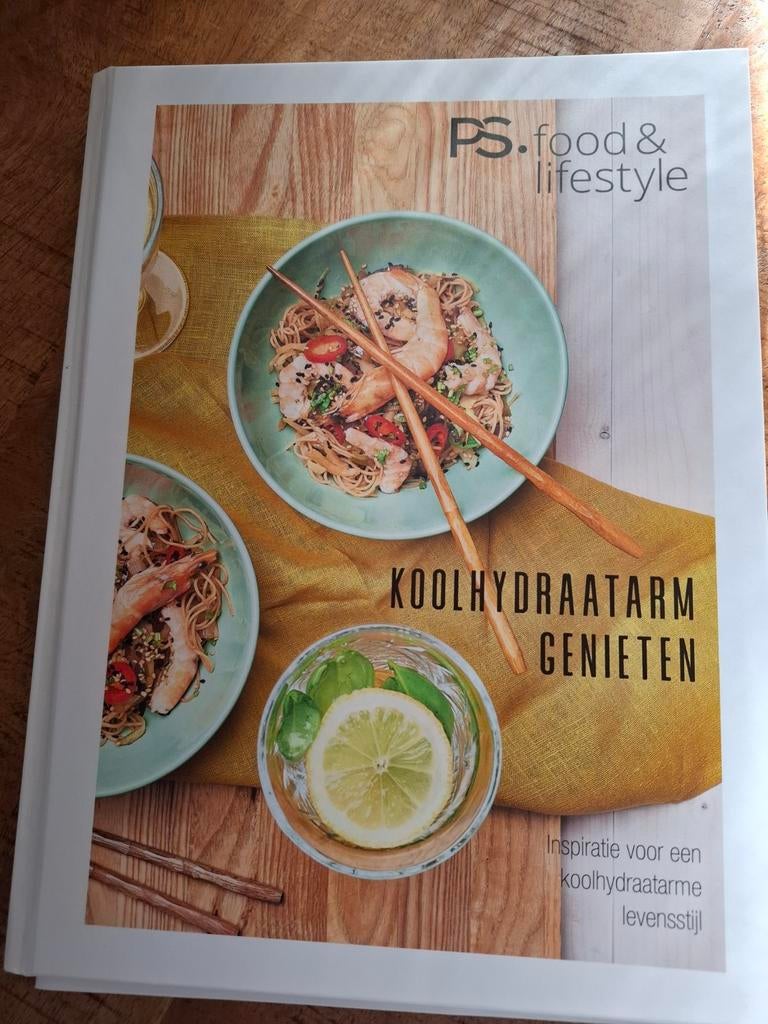 Koolhydraatarm genieten, Boeken, Gezondheid, Dieet en Voeding, Ophalen of Verzenden, Nieuw