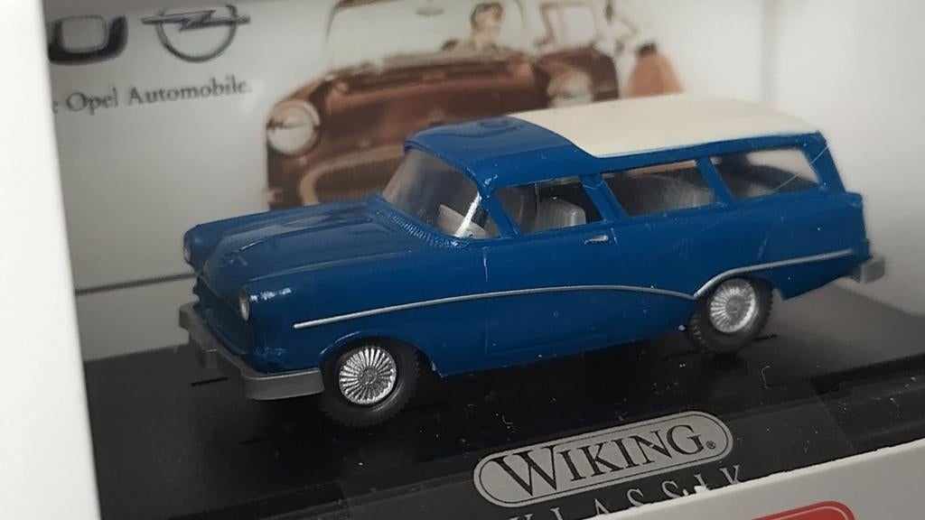 Opel Rekord P1 Caravan 1;87 H0 Wiking Pol, Auto, Wiking, Nieuw, Wiking@wiking.de