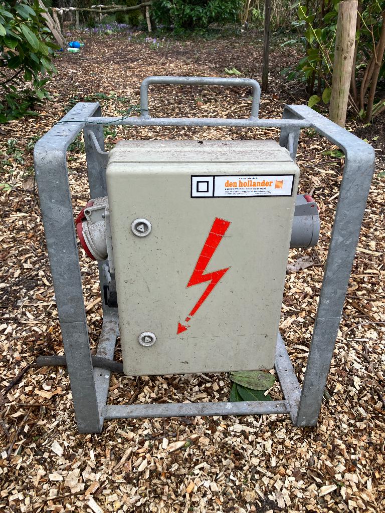 Bouwstroomkast, Doe-het-zelf en Verbouw, Elektra en Kabels, Ophalen, Gebruikt, Overige typen