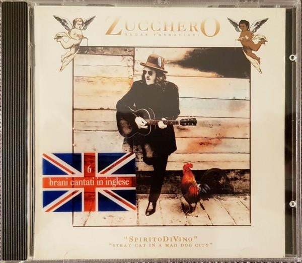 ZUCCHERO CD SPIRITODIVINO + 6 SONGS IN HET ENGELS, Ophalen of Verzenden, 1980 tot 2000, Zo goed als nieuw