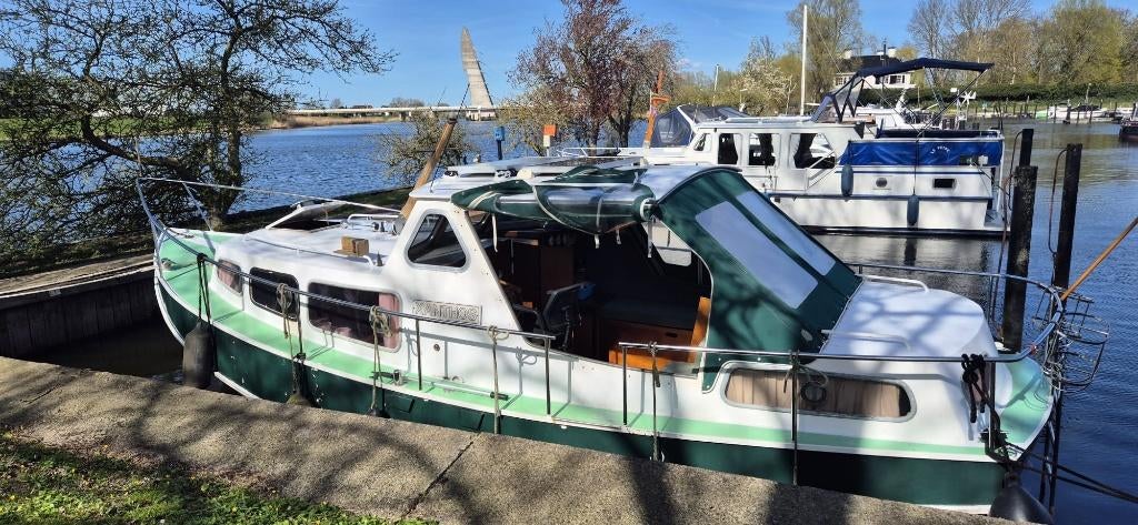 Baarda Zee Grundel 9 meter 52 pk diesel, Ophalen, Gebruikt, Staal, Diesel