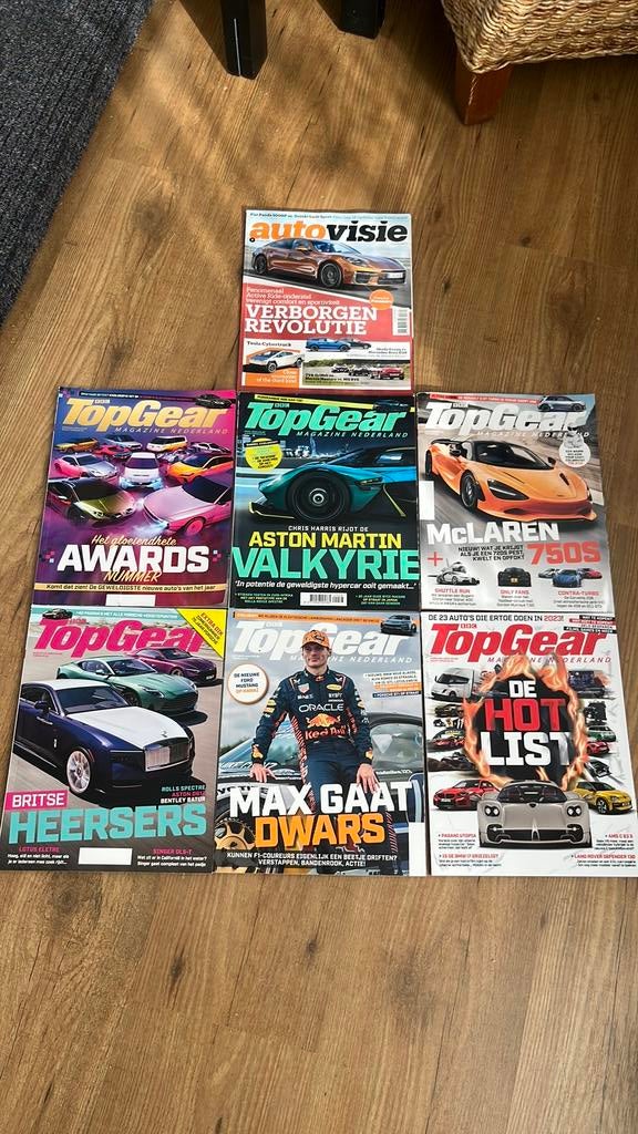 6 auto magazines, Boeken, Tijdschriften en Kranten, Ophalen of Verzenden, Zo goed als nieuw, Overige typen