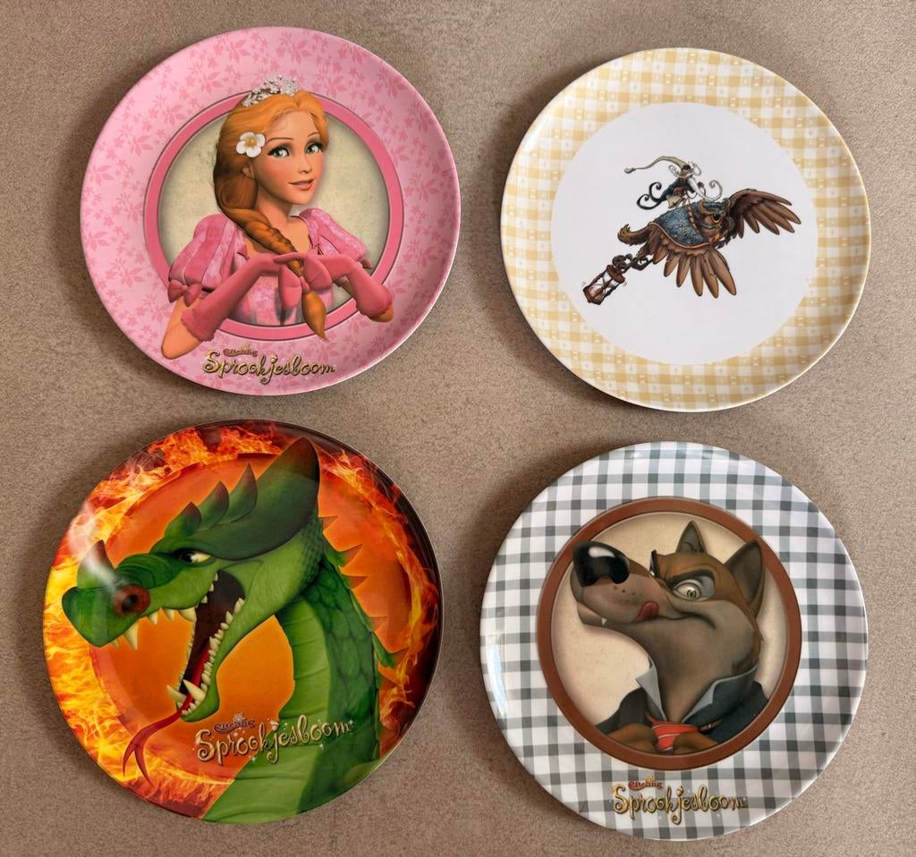Efteling bordjes melamine, Ophalen of Verzenden, Nieuw, Gebruiksvoorwerp