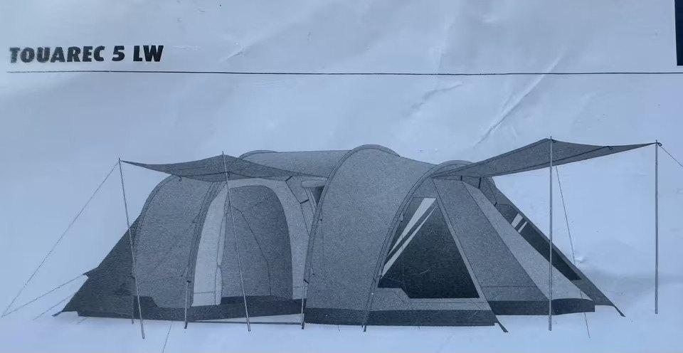 Nomad Touarec V tent , katoen, geen Air, Ophalen, Gebruikt, Tot en met 5