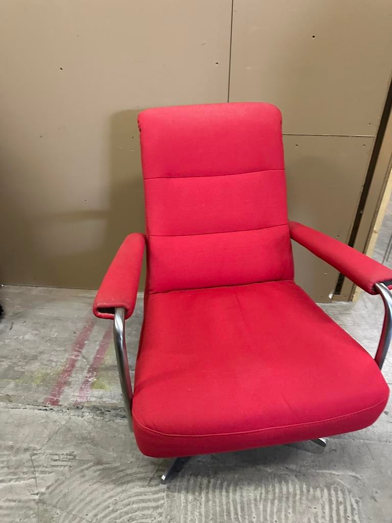 Prominent fauteuil stof, Huis en Inrichting, Fauteuils, Ophalen of Verzenden, X, X, C