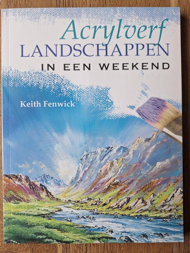 Acrylverf landschappen keith fenwick, Ophalen of Verzenden, Zo goed als nieuw, Achtergrond en Informatie