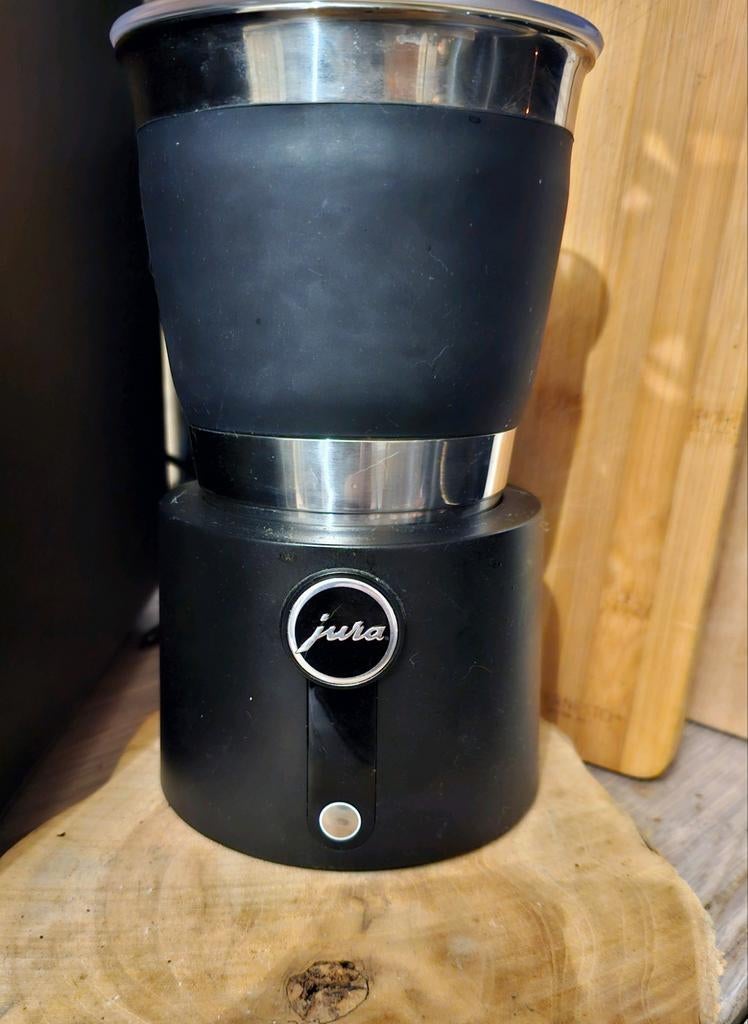 Zgan Jura melkopschuimer, Witgoed en Apparatuur, Melkopschuimers, Ophalen of Verzenden, Zo goed als nieuw, Elektrische melkopschuimer