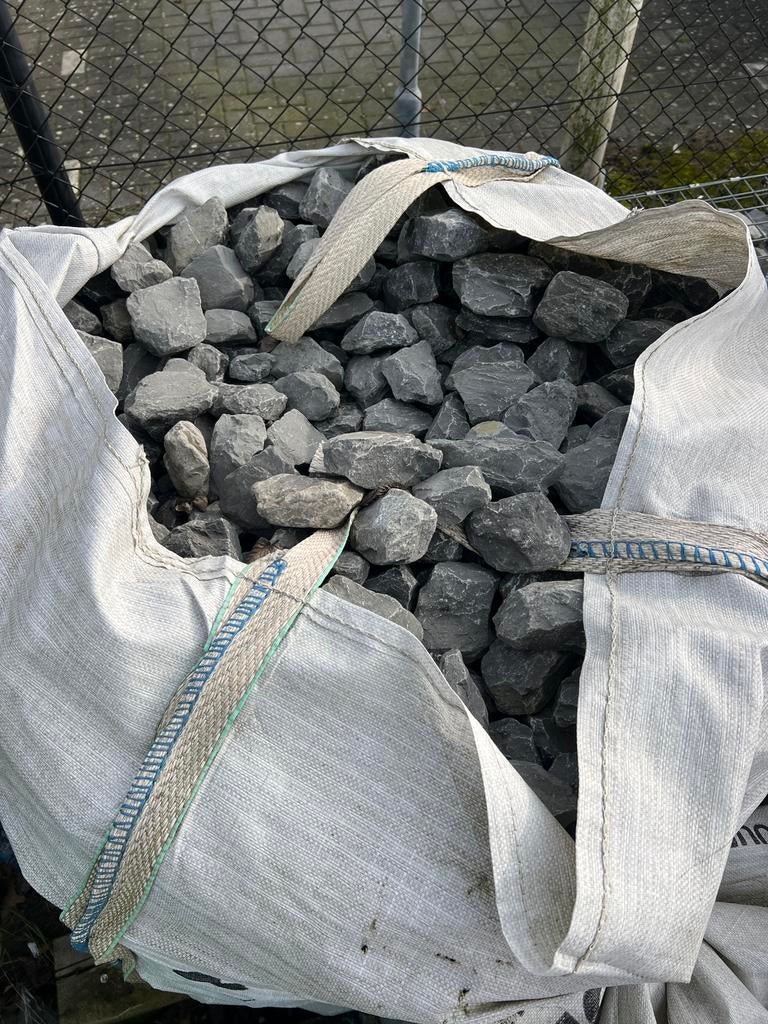 Ardennen Breuksteen Keien (7 zakken), Ophalen of Verzenden, Nieuw, Grijs, Kei