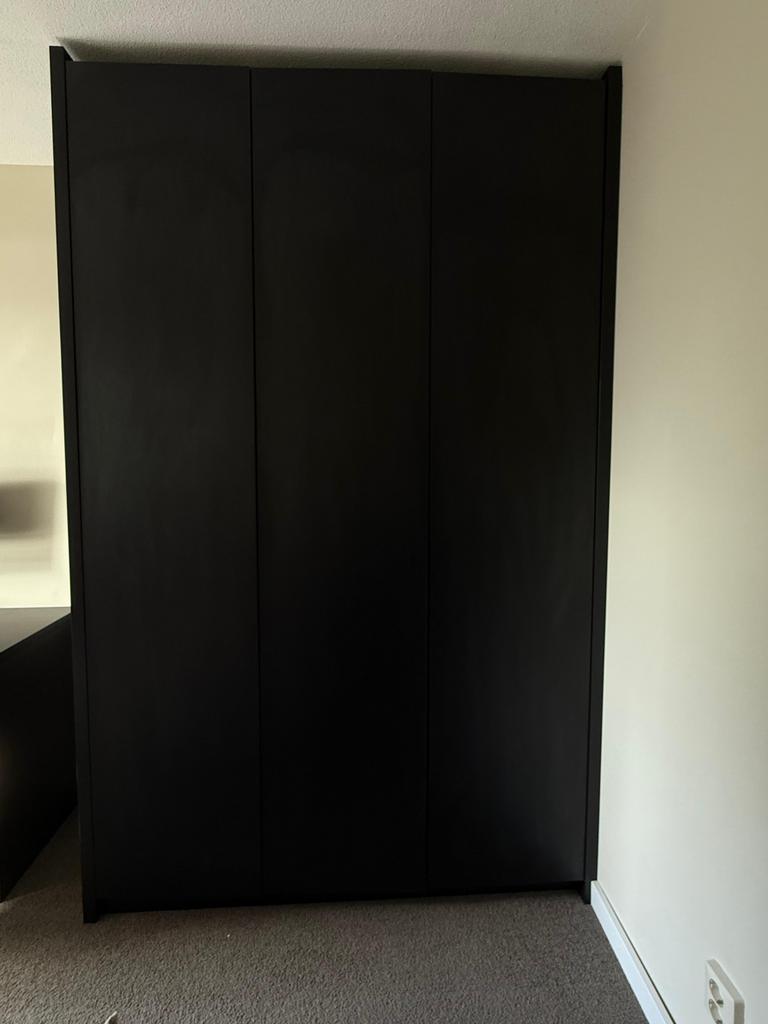 Zwarte Goossens Garderobe / Wardrobe, Ophalen, Overige materialen, 200 cm of meer, 150 tot 200 cm