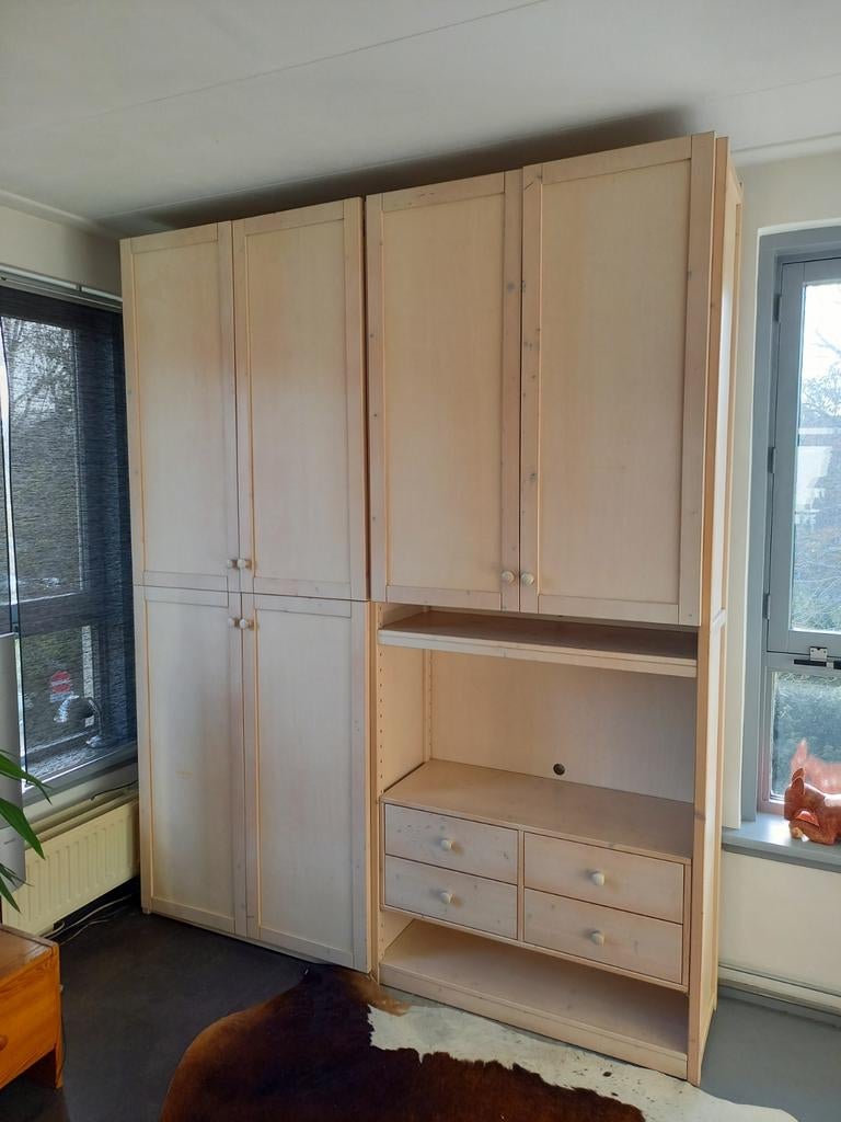 Wedeka wandkast., 200 cm of meer, Ophalen of Verzenden, Zo goed als nieuw, 200 cm of meer