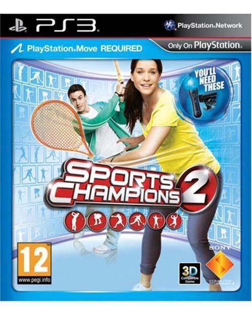 Ps3 sports champions 2 (ps move spel), Avontuur en Actie, Vanaf 18 jaar, 1 speler, Ophalen of Verzenden