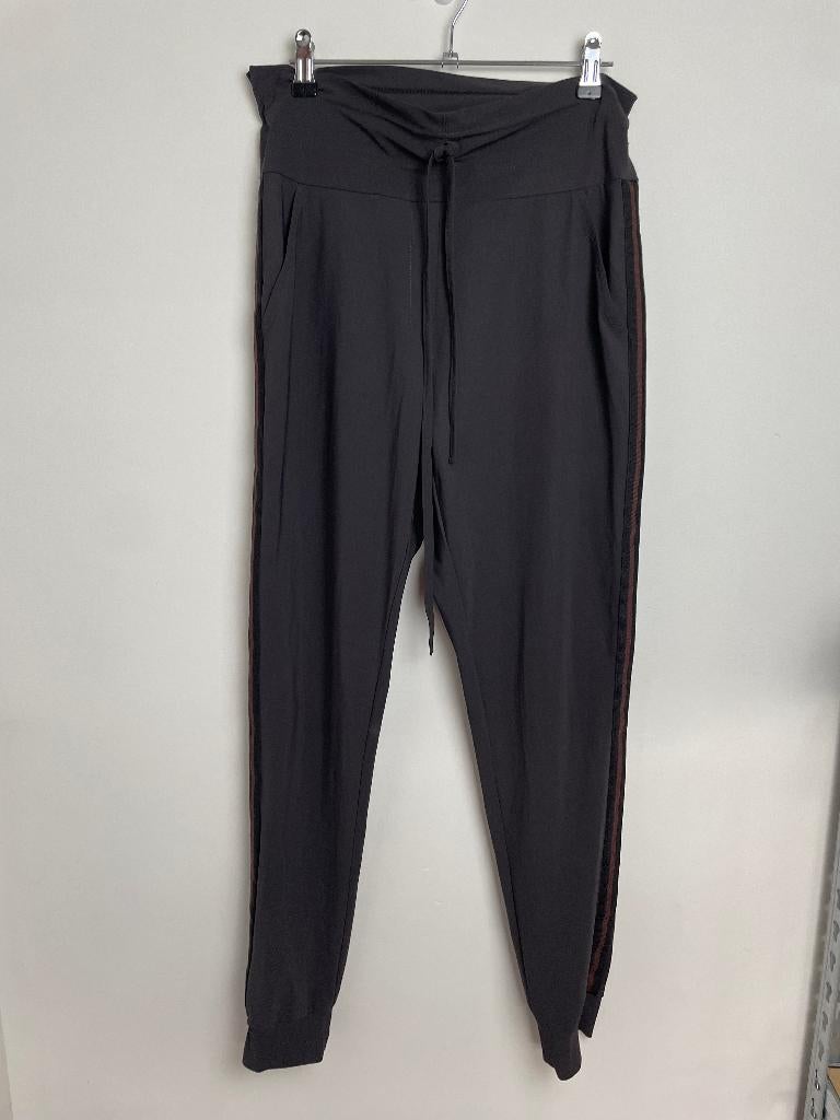 Studio Anneloes bruine travelstof broek high waist maat 36, Kleding | Dames, Broeken en Pantalons, Studio Anneloes, Bruin, Ophalen of Verzenden