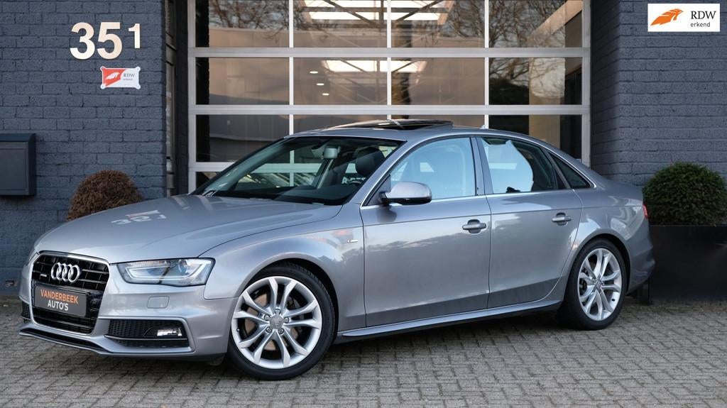 Audi A4 Limousine 2.0 TFSI Quattro Pro Line S | S-Line | Led, Automaat, 15 km/l, Gebruikt, 4 cilinders