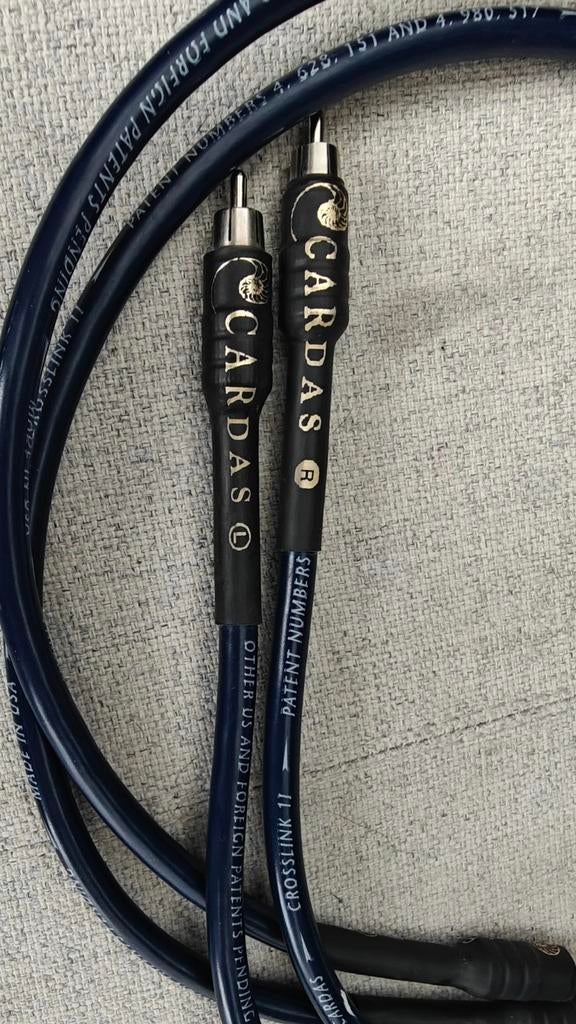 Cardas Crosslink Interconnect - RCA

1m, Audio, Tv en Foto, Ophalen of Verzenden, Minder dan 2 meter, Interlink-kabel