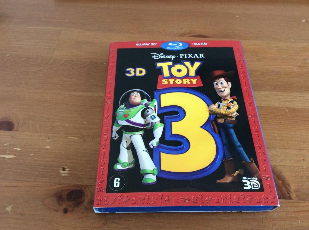 Toy Story 3 (3D Blu-ray) 2-disc set, Cd's en Dvd's, Blu-ray, Ophalen of Verzenden, Gebruikt, Tekenfilms en Animatie