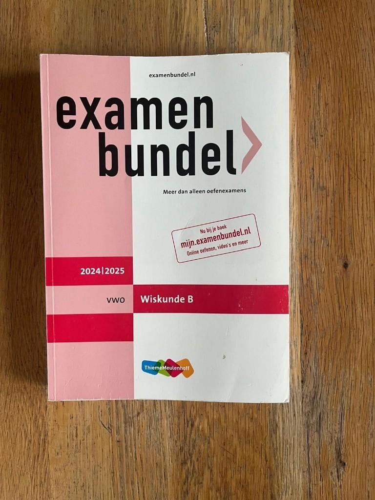 Examenbundels vwo, Boeken, Schoolboeken, Ophalen, VWO, ThiemeMeulenhoff, Zo goed als nieuw
