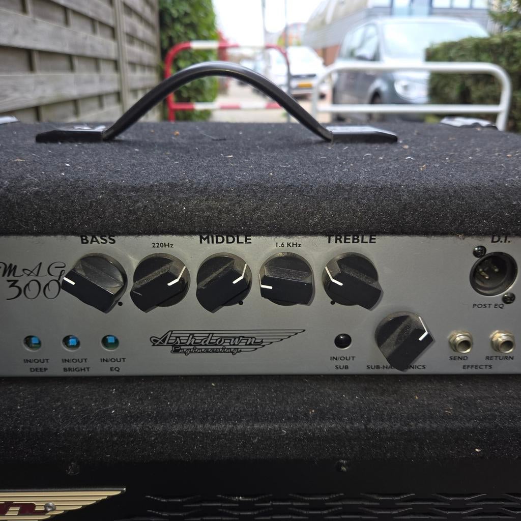 Ashdown MAG 300 Gitaarversterker - Krachtig en Betrouwbaar, Muziek en Instrumenten, Versterkers | Bas en Gitaar, Ophalen, Gebruikt