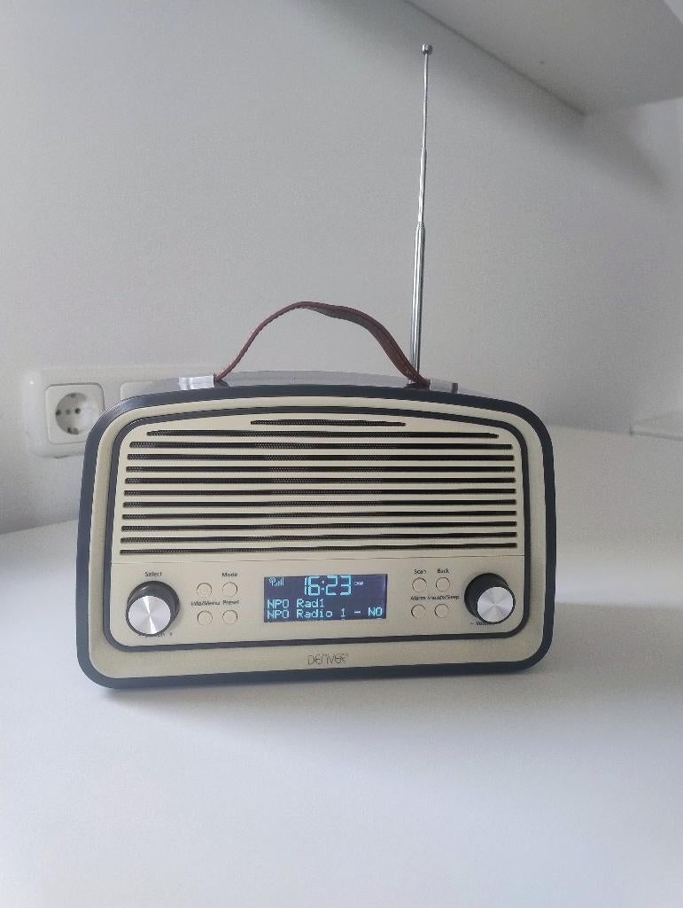 Denver DAB 38 – radio + kabel inbegrepen, Ophalen of Verzenden, Zo goed als nieuw, Radio