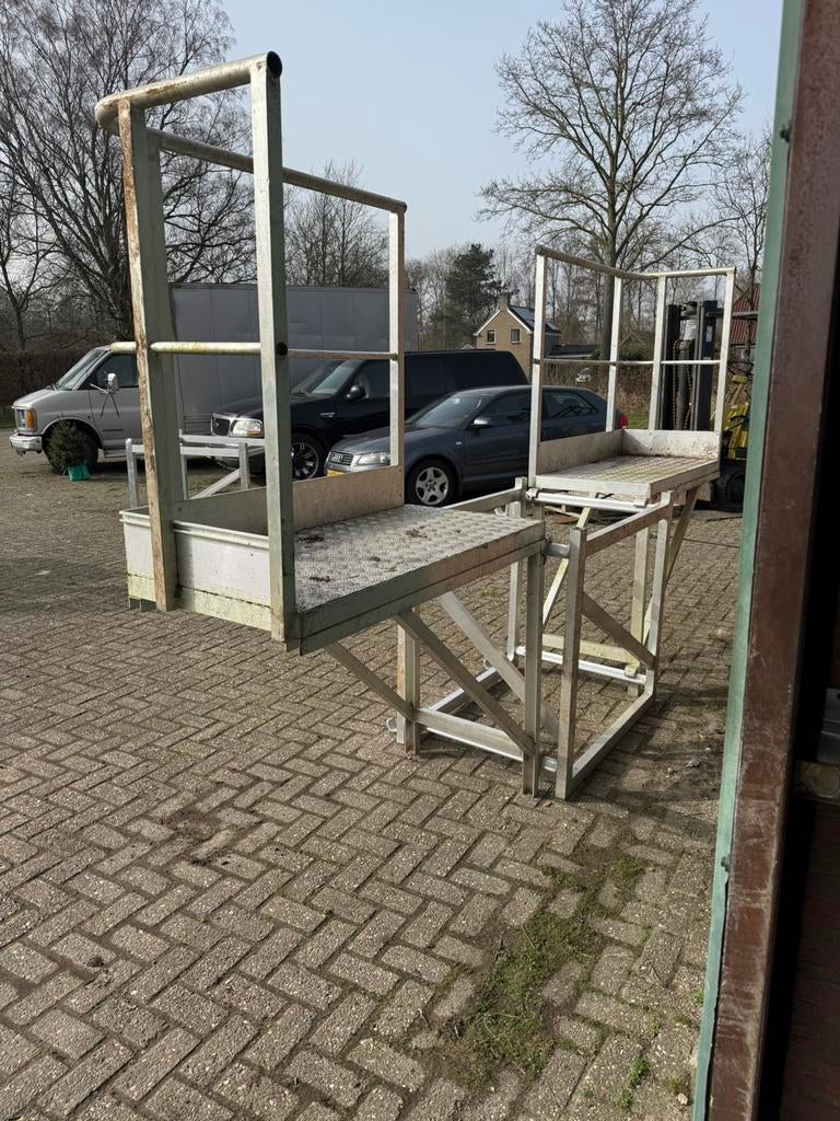 Aluminium Steiger Aanbouwdelen Bordes, 2 tot 5 meter, O, O, Overige typen