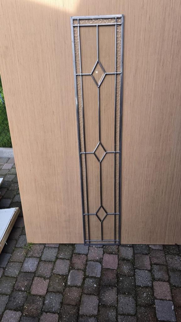 Nieuwe glas in lood strook - 139,5 x 26 cm, Ophalen