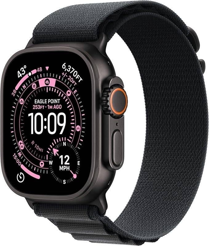 Apple Watch Ultra 3 49mm Black Titanium Black Alpine Loop M, Apple Park Way Cupertino, Apple, Nieuw, Info@apple.com