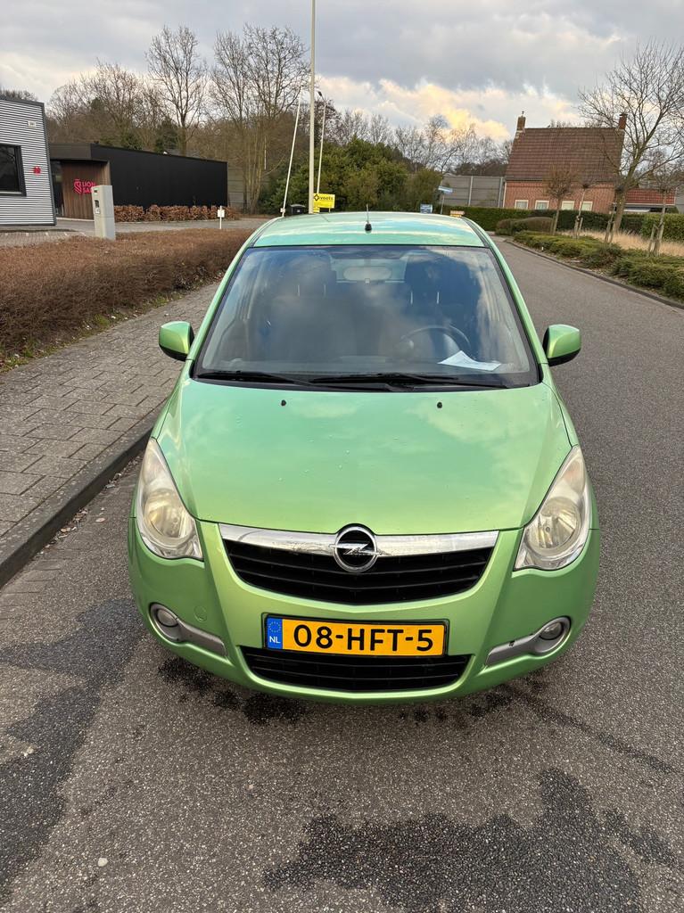 Opel Agila 1.2 Enjoy AIRCO / APK tot 01-04-2027, Auto's, Voorwielaandrijving, 4 cilinders, 965 kg, Origineel Nederlands