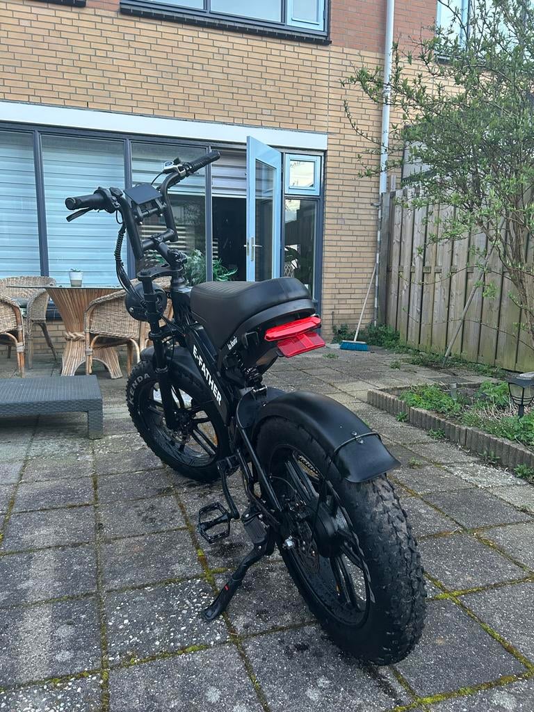 La Souris E-Father V20 Pro Black, Nieuw, Minder dan 47 cm, 50 km per accu of meer, Ophalen