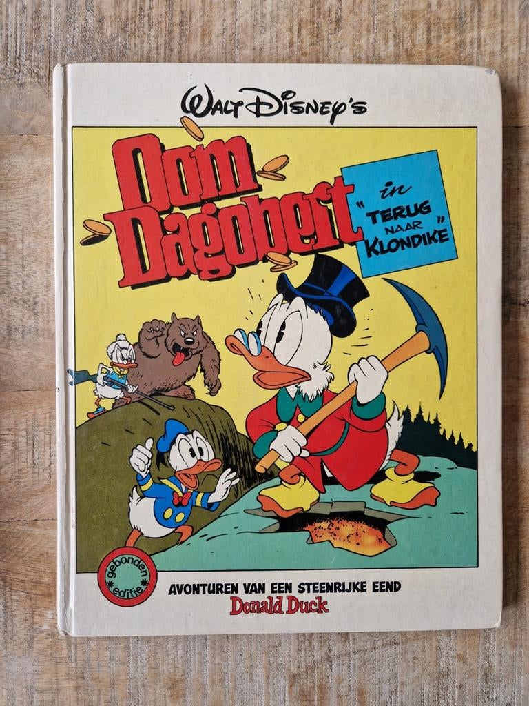 Oom Dagobert: Terug naar Klondike & De Steen der Wijzen, Meerdere stripboeken, Ophalen of Verzenden, Gelezen, Carl Barks