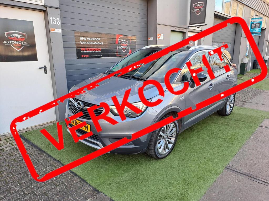 Opel Crossland X 1.2 Turbo Innovation 2018 Automaat W.Pakket, Gebruikt, Euro 6, Bedrijf, 600 kg