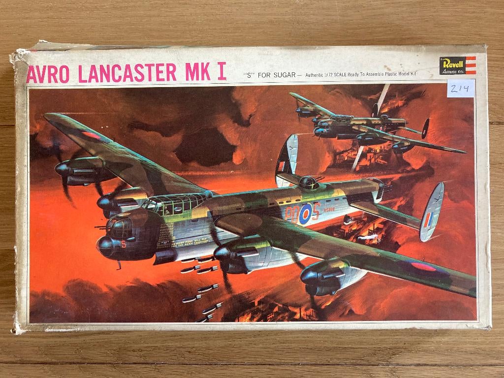 1:72 1/72 Revell Avro Lancaster Mk I "S" for Sugar, 1:72 tot 1:144, Revell, Ophalen of Verzenden, Zo goed als nieuw