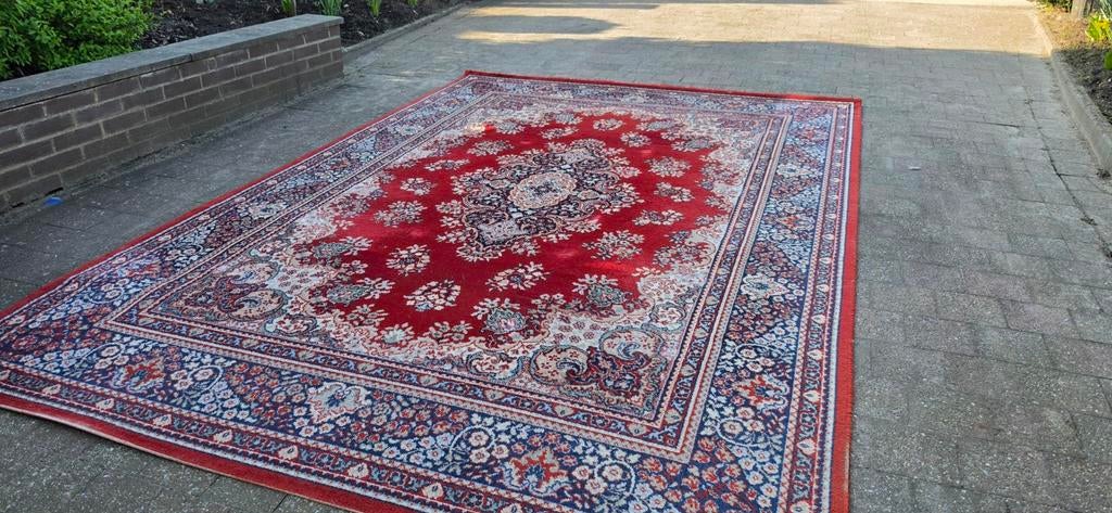 Prachtig groot vintage Perzisch wollen tapijt 300x200!, Perzisch, 200 cm of meer, Ophalen of Verzenden, Zo goed als nieuw