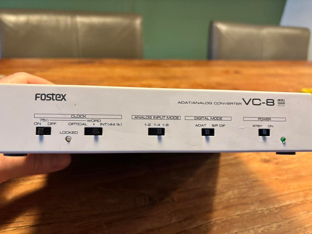 Fostex VC 8 adat/spdif, Ophalen of Verzenden, Gebruikt