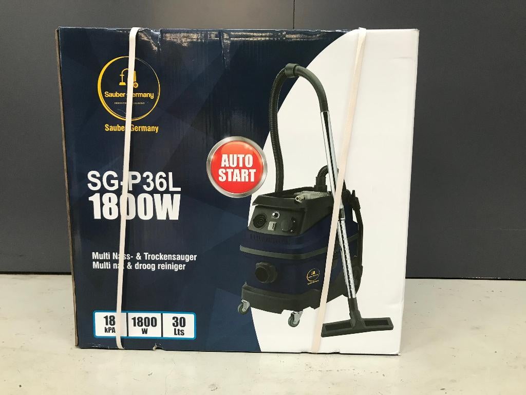 nat/droog zuiger 30 liter, Ophalen, Nieuw