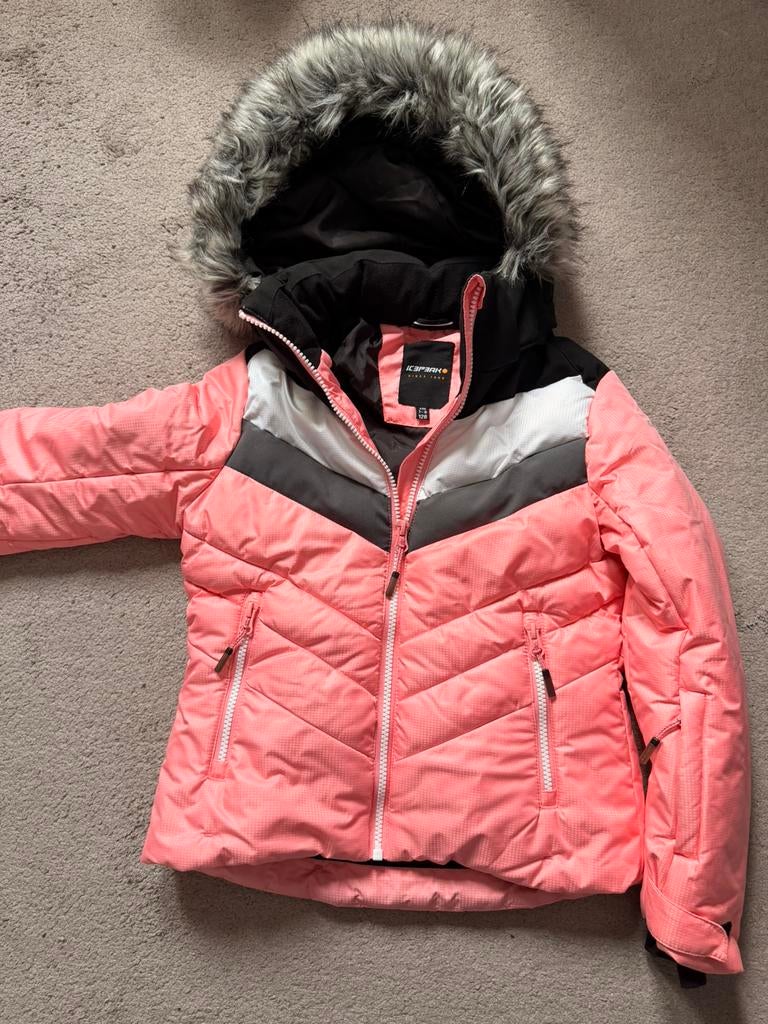 Kinder Skijas Icepeak maat 28, Ophalen, Zo goed als nieuw, Maat 36 (S), Jack