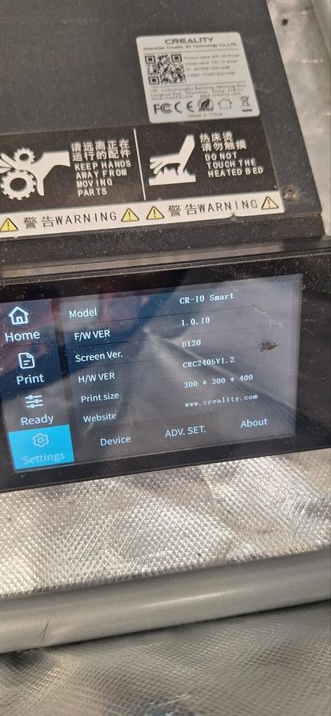 Creality CR10 Smart 3D printer met upgrades, Gebruikt, Ingebouwde Wi-Fi, Ophalen of Verzenden, Creality