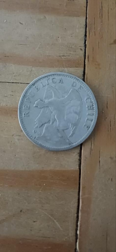 Munt Republiek Chili, Ophalen of Verzenden