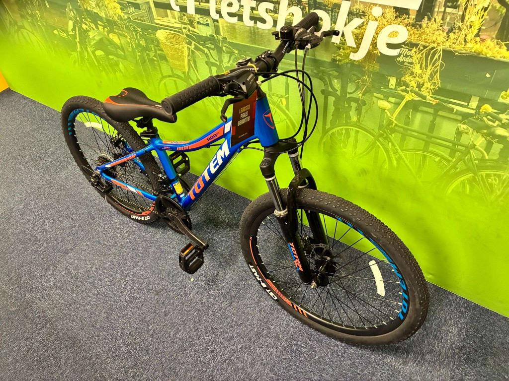 Fietshokje Raaks: Totem 1100 MTB 24 inch S3X7 NIEUW, Fietsen en Brommers, Hardtail, Heren, 45 tot 49 cm, Niet ingevuld