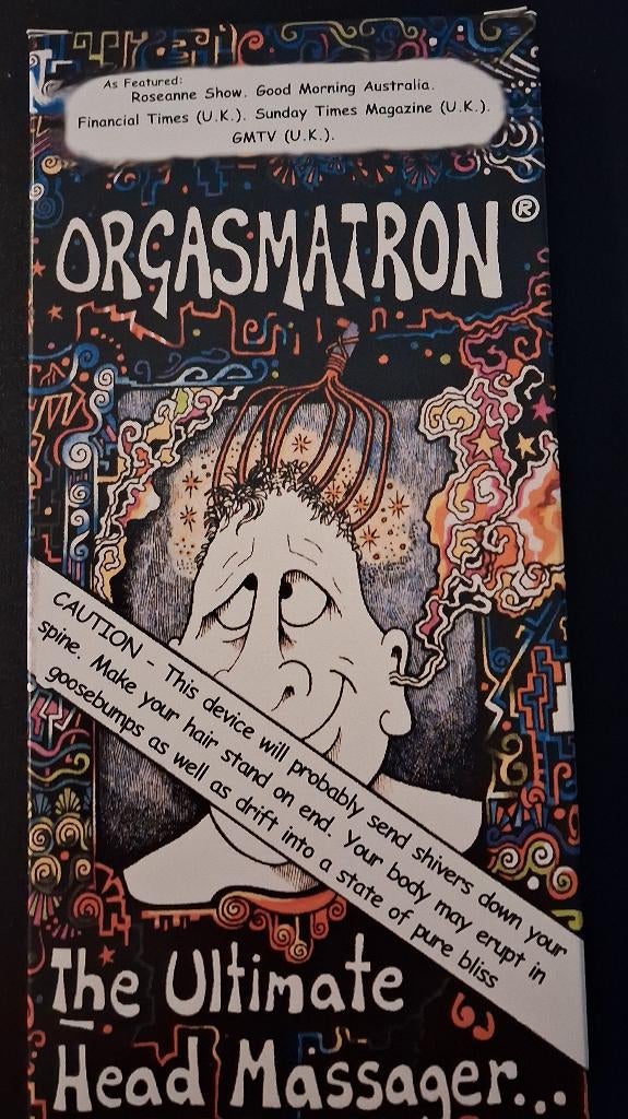 Ultimate Head Massager Orgasmatron, Sport en Fitness, Massageproducten, Ophalen, Nieuw, Overige typen