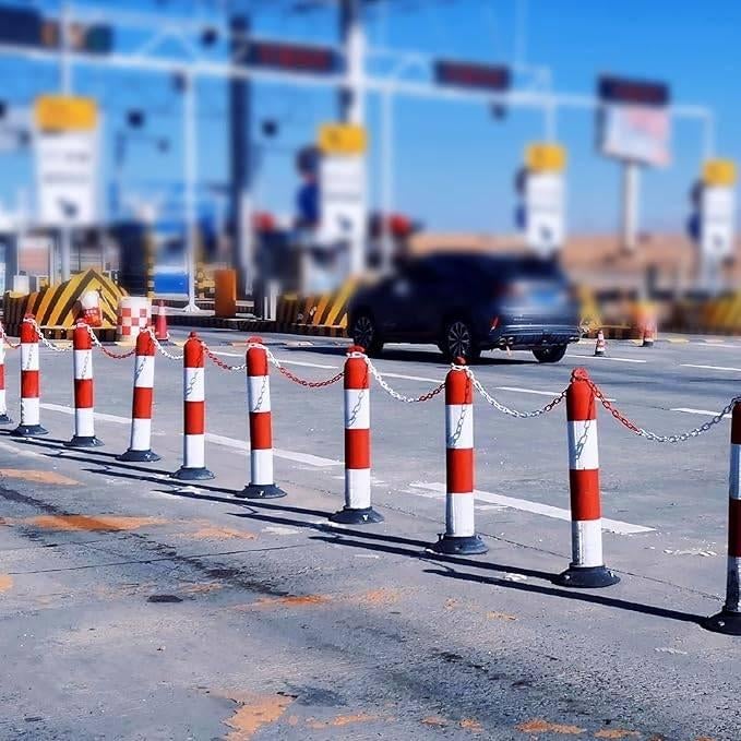 Afzet ketting rood / wit, Ophalen of Verzenden, Zo goed als nieuw, Overige typen