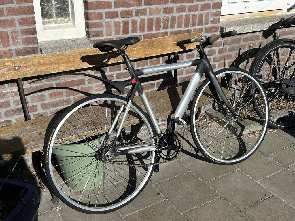 Single speed racefiets met terugtrap rem, 50 tot 53 cm, Ophalen of Verzenden, Gebruikt, Overige merken