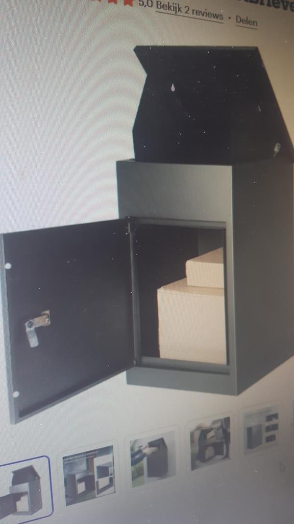 Pakketbox, Tuin en Terras, Ophalen, Nieuw, Aluminium