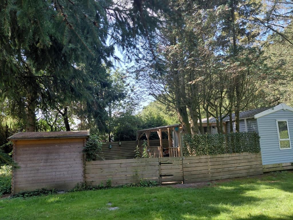 Chalet te huur in het Drents Friese wold., In bos, 2 slaapkamers, Tv, Landelijk