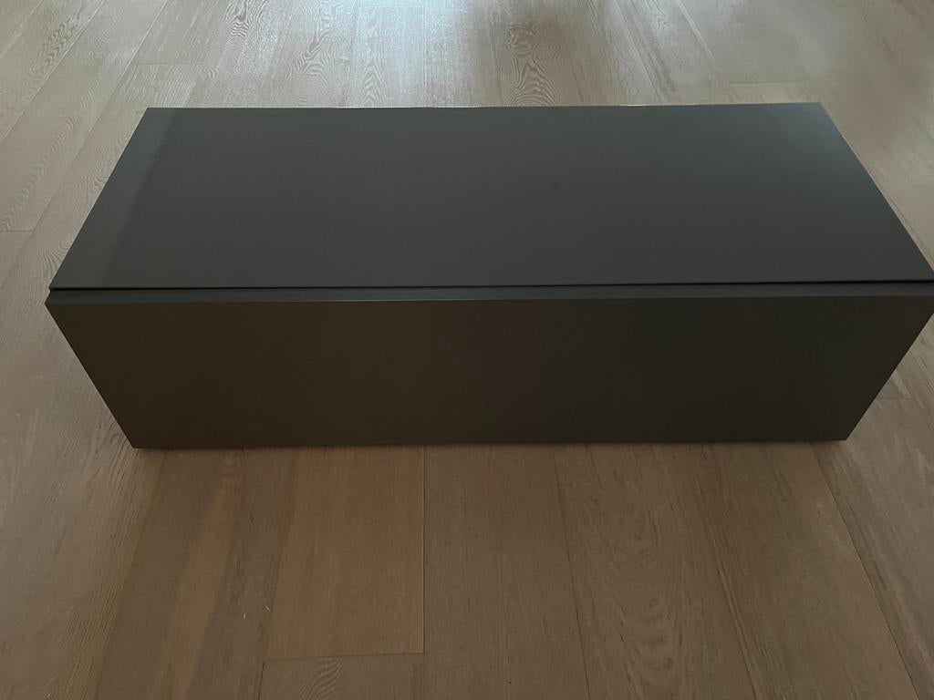 Hoogglans TV/ladenkast, Ophalen, Minder dan 50 cm, Zo goed als nieuw, Minder dan 100 cm