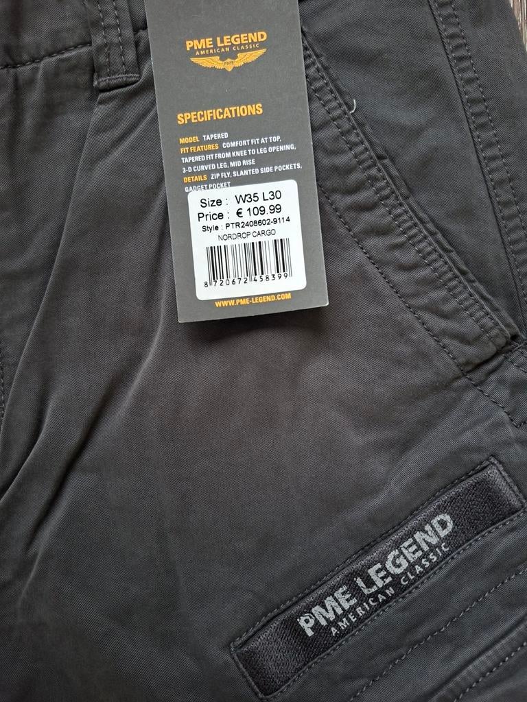 PME LEGEND Nordrop cargo W35 L30, Overige kleuren, Nieuw, Ophalen of Verzenden, W33 - W34 (confectie 48/50)