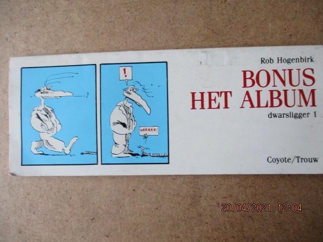 adv1601 bonus het album, Boeken, Eén stripboek, Ophalen, Gelezen
